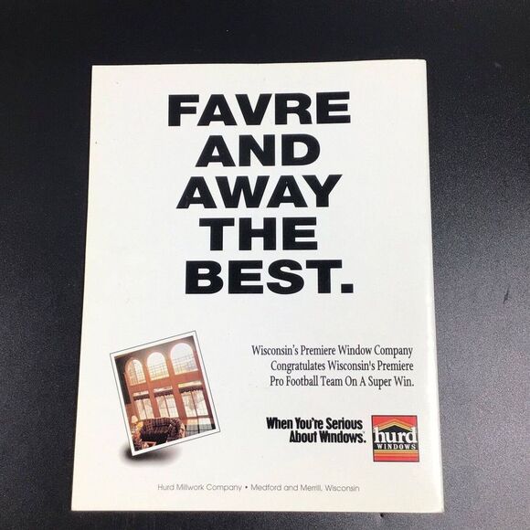 Green Bay Packers 1997 World Champions Gold Collectors Series Football Magazine - Picture 4 of 4